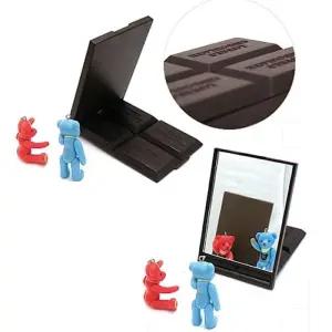 [에스에스_62]빠띠라인 쵸코렛거울 손거울 2종택 1