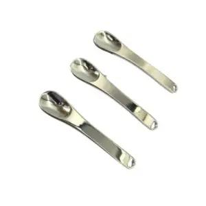 [에스에스_62]화장품 주걱 크림스푼 스푼 실버