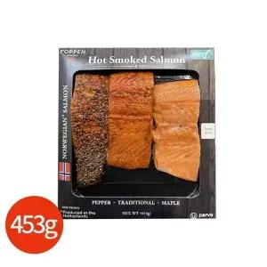 FOPPEN 훈제 연어 스테이크 453g