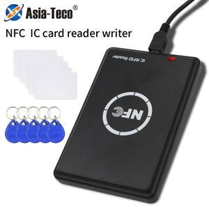NFC RFID 13.56Mhz 복사기 복제기 스마트 카드 리더기 라이터 유도 UID EM4305 태그 키 통합