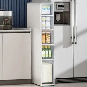 틈새 수납장 냉장고옆 슬림 주방 서랍장 팬트리 부엌 이동식 선반 수납함 협소