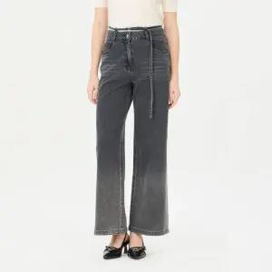 백화점 시슬리 벨티드 샌드 워싱 와이드 데님 팬츠 SADPC3561