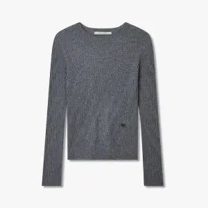 보브 슬림핏 리브드 니트 풀오버7155450700 국내매장판 1711315