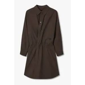 보브 코튼 블렌드 랩 스타일 셔츠 원피스7115337701 국내매장판 1710958