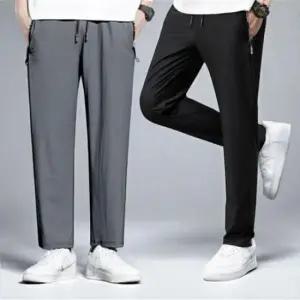 [JED] 쿨바지 슬랙스 여름 남성 밴딩 팬츠 긴바지 슬림핏 쿨링