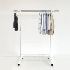 이동식행거 옷걸이행거 옷장행거 옷방행거 화이트 W