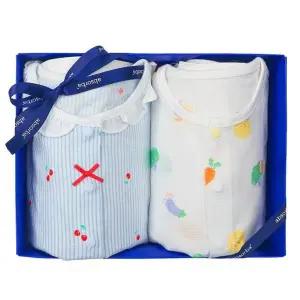 [NS홈쇼핑](압소바출산,백일,돌,아기내의세트)쥬빌반소내의+배지7부내의세트(A1B-10393SET)..[35777867]