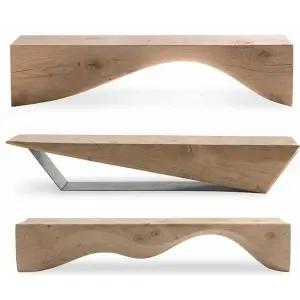 통나무 벤치 방부목 야외 카페 인테리어 미술관 좌석 원목