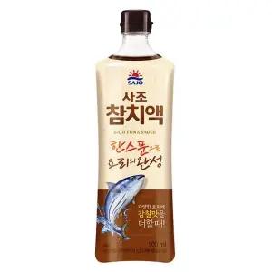 사조 참치액 900ml 사조 참치액 조미료 소스