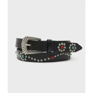 펜필드 PENFIELD 레더 웨이브 웨스턴 벨트 블랙FS7AE002 479967