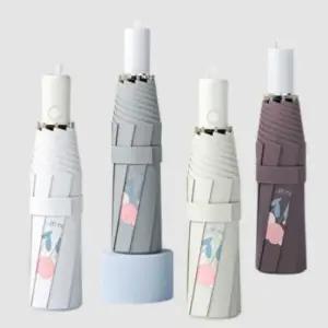 [JED] 자동 겸용 자외선 우양산 미니 초경량 양산 3단 우산 차단 접이식 휴대용