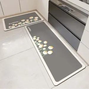 [무료배송] 빨아쓰는 규조토 발매트 주방매트 욕실매트 2종 세트