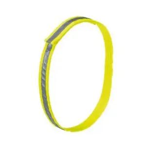 강아지 야광 목띠 야간 밤 산책 반사띠 목줄 L