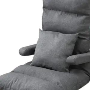 좌식 쇼파 다리없는 자취방 조절 의자 저상형 접이식