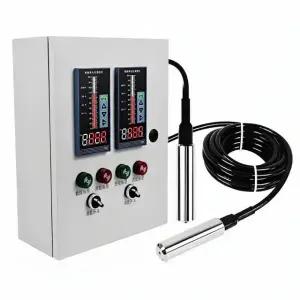 디지털 수위계 탱크 수조 레벨 센서 제어 박스 채널