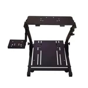 레이싱 휠 거치대 접이식 게임 시트 브라켓 스티어링 조절