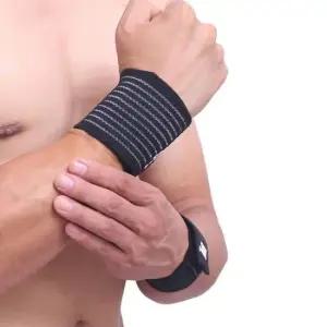 배드민턴 쿨랩 손목보호대 아대 밴드 헬스 스트랩 2P 1세트