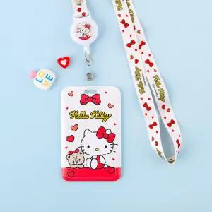 헬로키티 릴 목걸이 교통카드 지갑