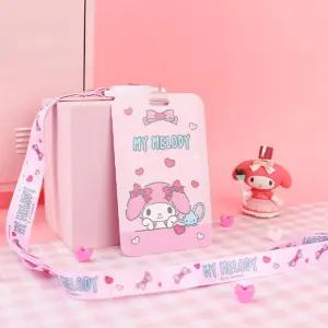 마이멜로디 릴 목걸이 교통카드 지갑