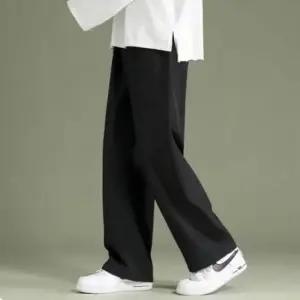 [JED] 데일리 남성 통바지 밴딩 정장 얇은 슬랙스 와이드 팬츠 편한 쿨링 바지 여름