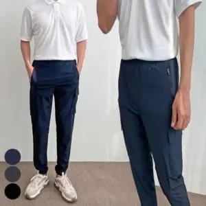 [JED] 남성 여름 건빵 밴딩 카고 바지 팬츠 쿨링 조거