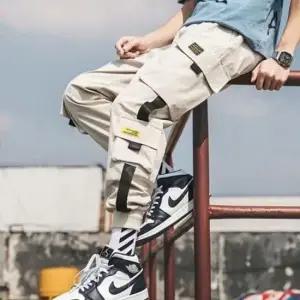 [JED] 밴딩 팬츠 작업복 포켓 남성 조거 워크웨어 건빵 바지 주머니 카고
