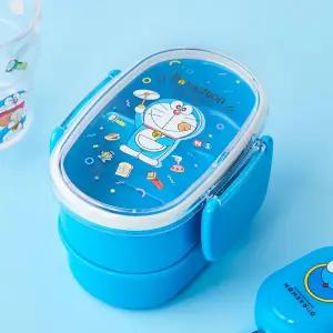 도라에몽 클립 2단 도시락