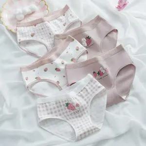 딸기러버 여아 삼각 팬티 5종세트 205998