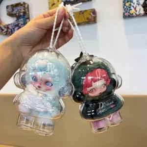 스컬판다 인형 호환 커버키링 보호케이스