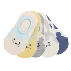 국산 9-10세 초등학생 덧신 양말 야옹이 5켤레 세트