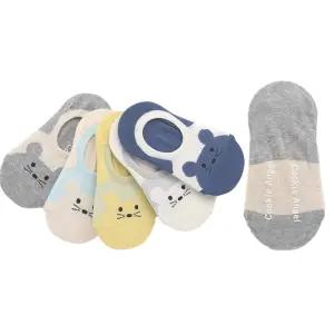 국산 3-4세 유아동 덧신 양말 야옹이 5켤레 세트