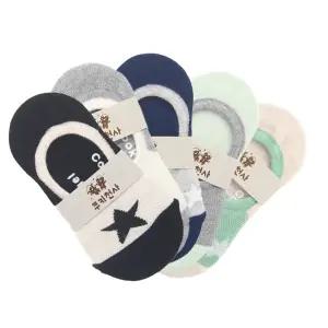 국산 9-10세 초등학생 덧신 양말 원스타 5켤레 세트