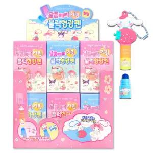 산리오 달콤베리 키링 블럭 형광펜-12EA