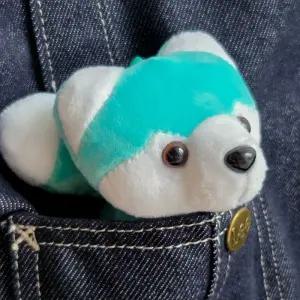 컬러풀 Y2K 빈티지 스타일 미니 여우 인형 키링 5색상