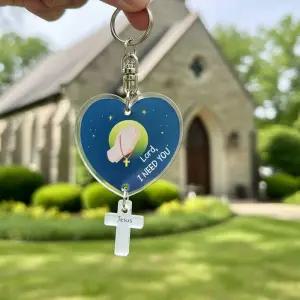 주문제작 NFC 교회 키링 말씀 굿즈 새신자 선물 커스텀 아이템 기독교 물품 전도 용품