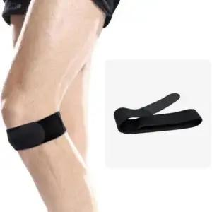 통기성우수한보호대 탄력성 좋은 실리콘 내장 무릎 지지 밴딩 보호대 (1P)