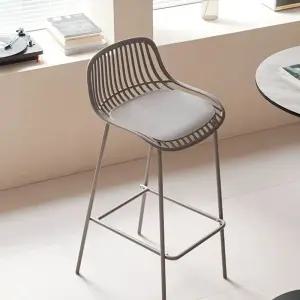 철제 바의자 라운지 바 말차그린 다이닝체어 다이닝 인테리어