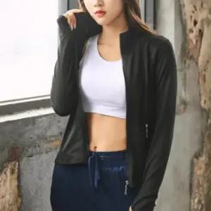 여성 요가 필라테스 집업 자켓 필라테스복 상의 요가