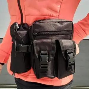 [패션] 등산 힙색 허리 힙백 보조 힙팩 수통 여행 낚시 가방 작업 주머니 공구 툴벨트