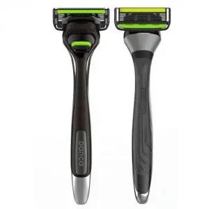 남성 면도기 6중날 가정용 여행용 휴대용 윤활밴드형