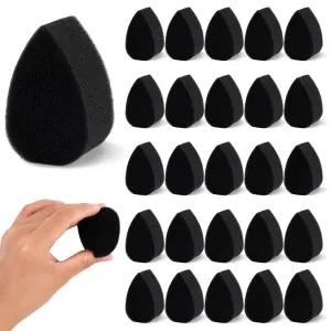 QYUDA 페이스 페인트 브러시 및 스펀지 세트 40개 물방울 모양 페인팅 용품