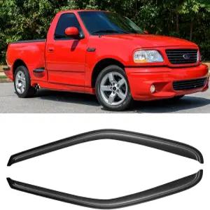 1997-2003 포드 F150용 Cxdar 윈도우 레인 가드 바이저 1997-1999 F250 2004 F-150 헤리티지용 통풍구 윈드