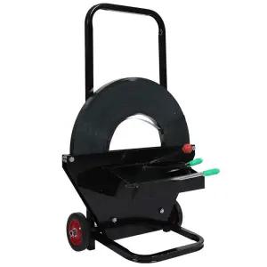 철 밴딩 거치대 하조기 벤딩 디스펜서 벨트 장착 구르마 수납대