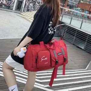 패션 스포츠 보스턴백 캐주얼 인기 더플백 레드 가방 헬스가방 요즘유행하는가방