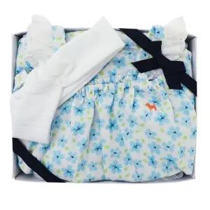 갤러리아 (26SS/예쁜아기옷/출산/임신/백일/돌/생일)블루밍플라워바디수트463