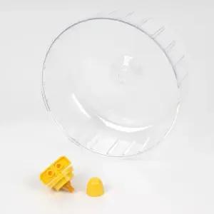 햄스터 투명 쳇바퀴 운동 장난감 케이지용