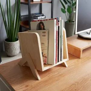 잡지꽂이 원목책꽂이 GS034 다용도 서재 사무실