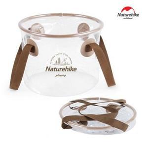 네이처하이크 캠핑 투명 설거지통 식수 방수 바스켓 바구니 20L