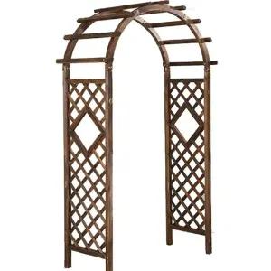 야외정원 펜스 아치 철제 선반 전원주택 아치형 지지대 장식