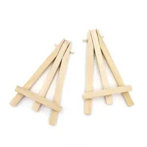 미니 이젤 중형 거치대 나무미니이젤 캔버스액자